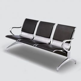 3-seat Bench is built to stand up to the heavy use in a reception area or waiting room of any cooperate center