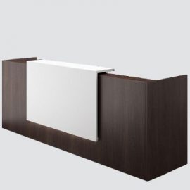 Modern reception desk is Designed exclusively to save space and Ideal for transacting business or welcoming guests.