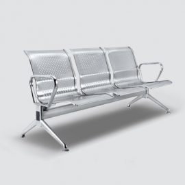 Durable Waiting bench constructed with Stainless Steel with Stylish and economical.